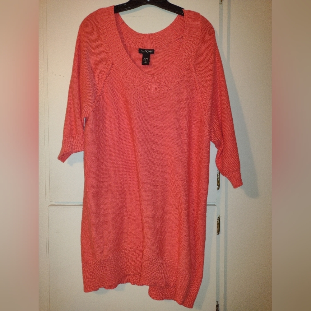 Lane Bryant Women's Pink Sweater